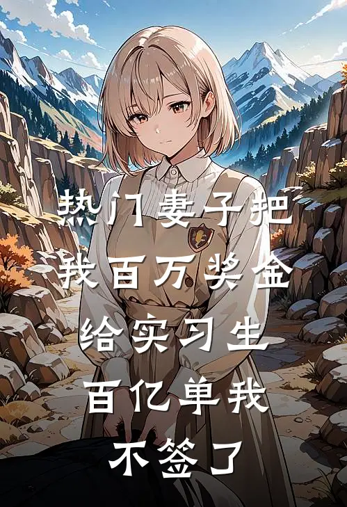 [热门]妻子把我百万奖金给实习生，百亿单我不签了