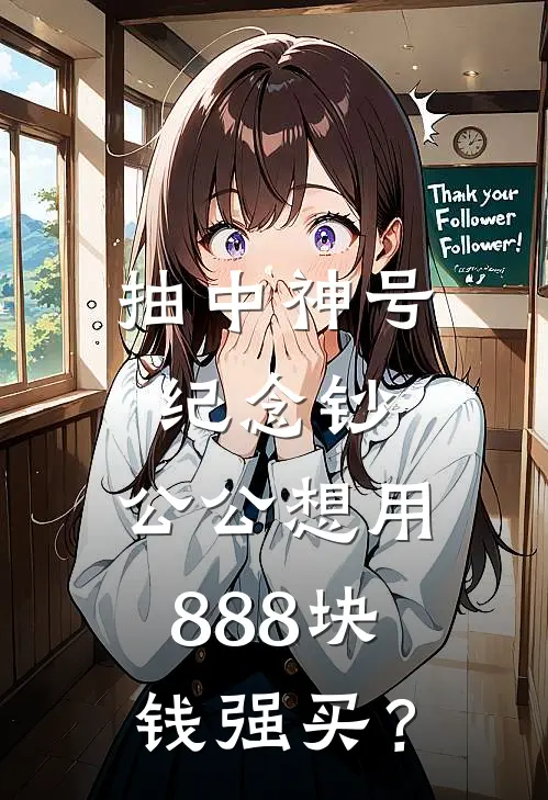 抽中神号纪念钞，公公想用888块钱强买？