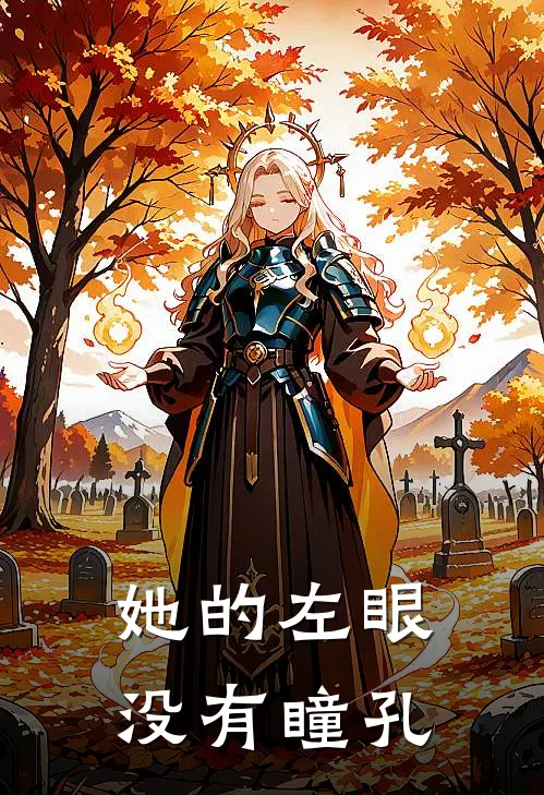 她的左眼没有瞳孔